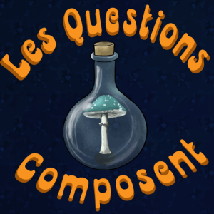 Les Questions Composent logo sombre